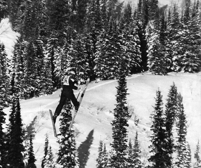 Jody Jumping Skiing