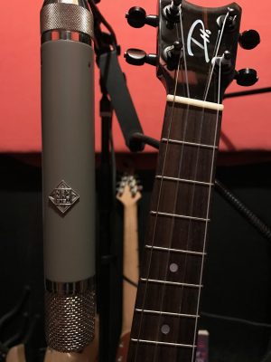 ukulele in the studio
