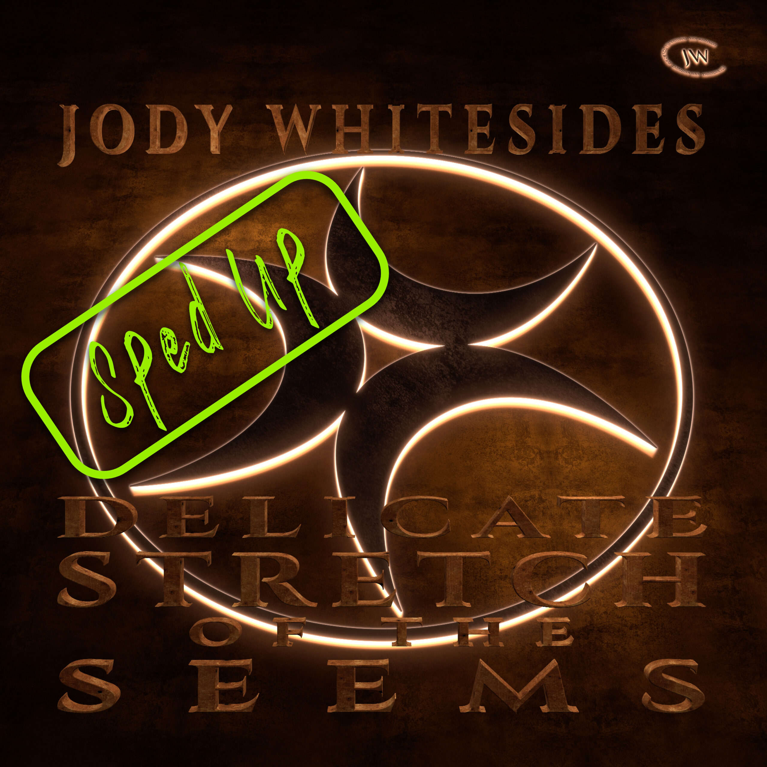 Delicate Stretch of the Seems (Sped Up) cover art.